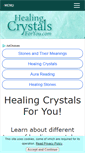 Mobile Screenshot of healing-crystals-for-you.com